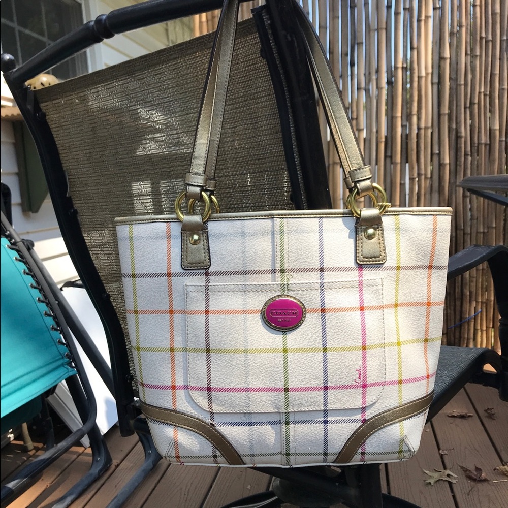 Coach Peyton Tattersall tote